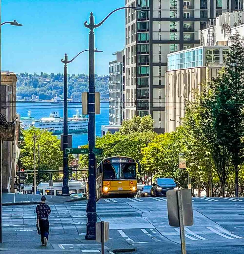 seattle with ferry