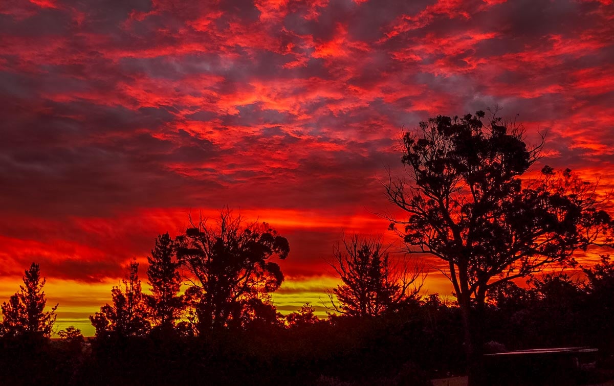 Australian Summer Sunsets on Tugalong Road 4