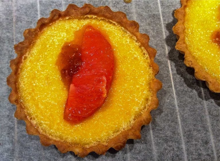 Ruby Grapefruit Tartlets