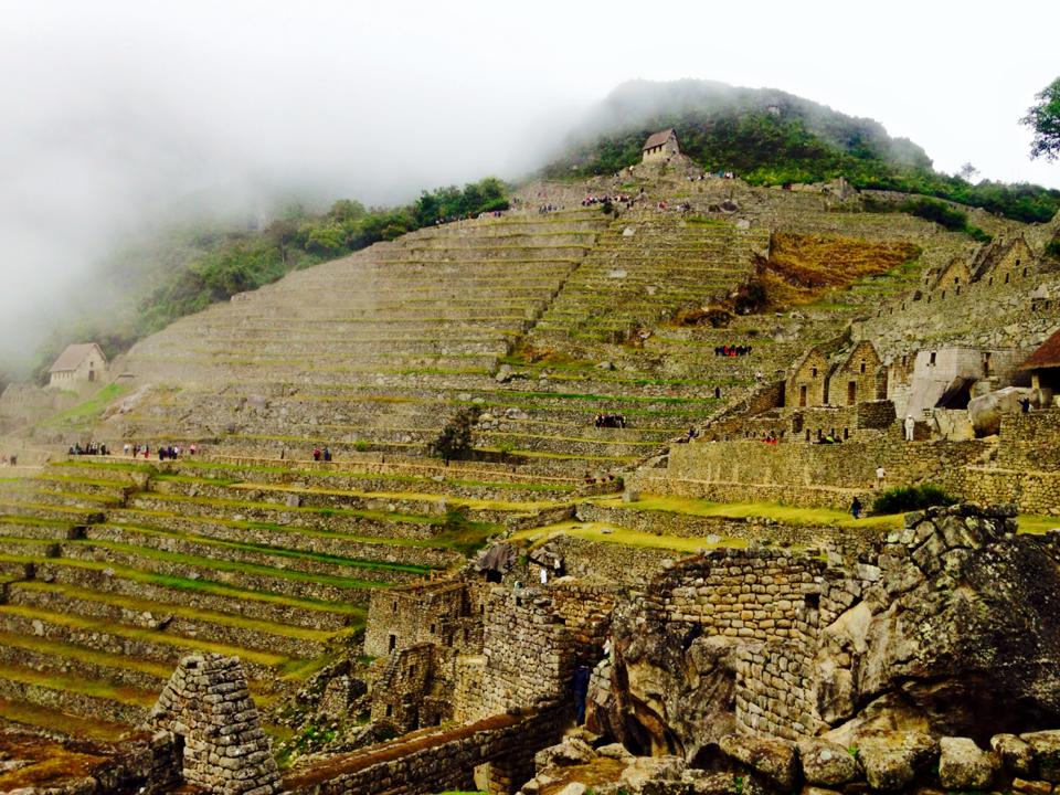 Terraces at Machu Picchu