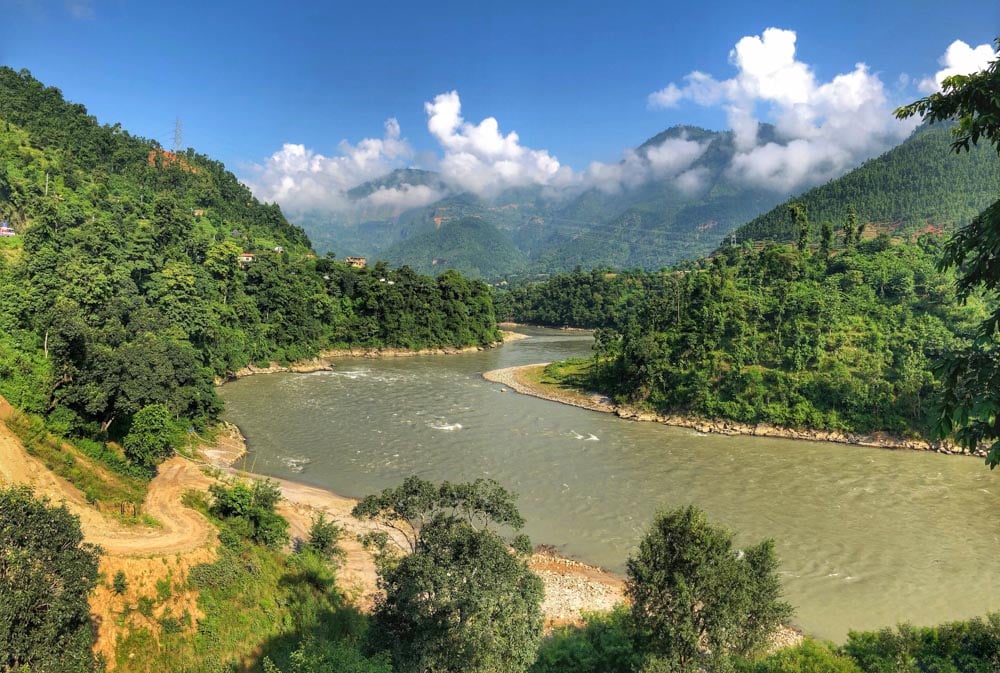 Trishuli river nepal